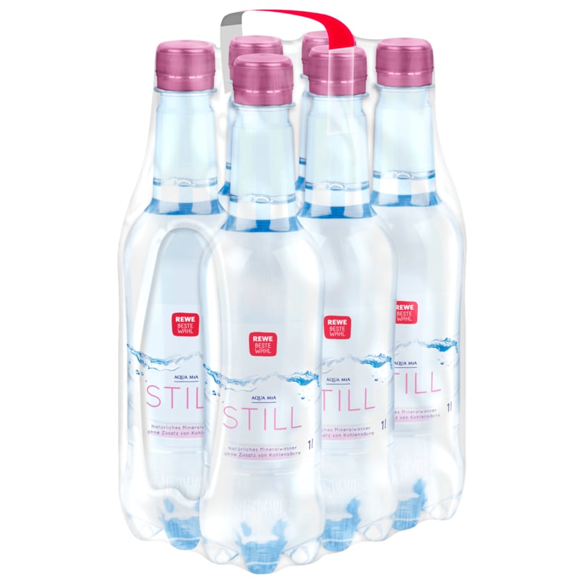 REWE Beste Wahl Mineralwasser still 6x1l
